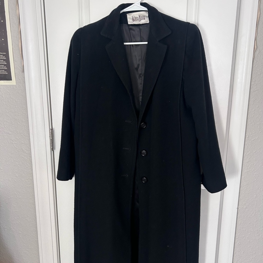 Neiman Marcus Black Trench Coat